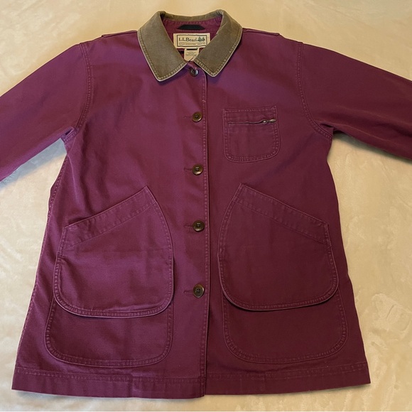 L.L. Bean Jackets & Blazers - L.L. Bean Women’s Burgundy Barn Jacket Medium